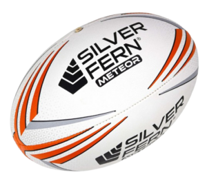 SILVER FERN RUGBY BALL METEOR