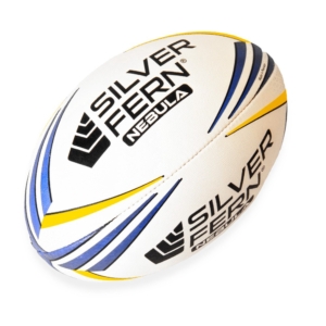 SILVER FERN RUGBY BALL NEBULA