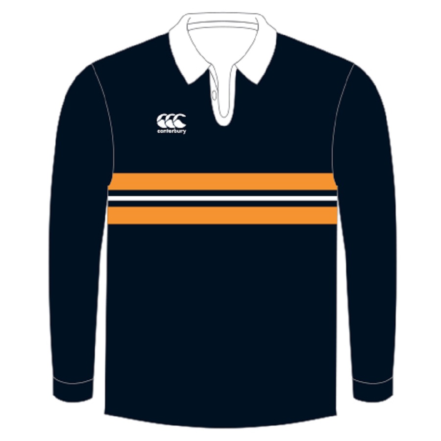 POLYCOTTON RUGBY JERSEY CCC DESIGN YOUR OWN Canterbury Sports - Main Image